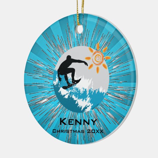 Surfverzierung Keramikornament (Links)