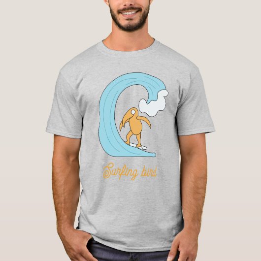 Surfvogel T-Shirt (Vorderseite)