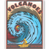 SURFVOLKANOES BAJA MEXICO AUFKLEBER (Vorderseite)