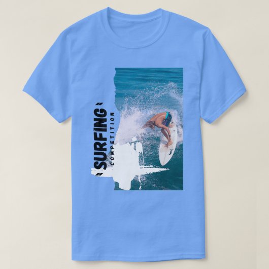 Surfwettbewerb T-Shirt (Design vorne)