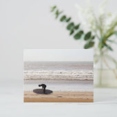 Surfzeit Postkarte (Stehend Vorderseite)