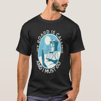 Surfzitate Jugend Retro Surfer Sonnenuntergang T-Shirt