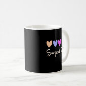 Surg Scrub Tech Chirurgischer Techniker Kaffeetasse (VorderseiteRechts)