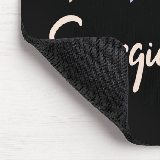 Surg Scrub Tech Chirurgischer Techniker Mousepad (Ecke)