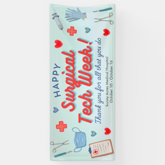 Surgical Tech Appreciation Week Banner (Vertikal)