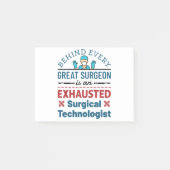 Surgical Tech Funny Sprichwort Post-it Klebezettel (Vorderseite)