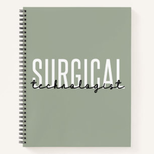 Surgical Technologist Med Surg Tech Surgery Tech Notizblock