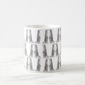 SURICATA. MEERKAT. - PATTERN KAFFEETASSE (Mittel)