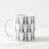 SURICATA. MEERKAT. - PATTERN KAFFEETASSE (Links)