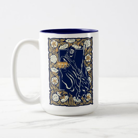 Suriel Spill the Tee Tasse, Fandom Book Lovers Ros Zweifarbige Tasse (Links)