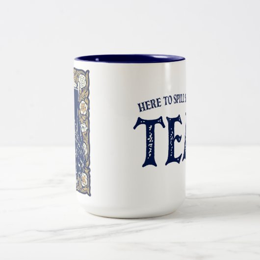 Suriel Spill the Tee Tasse, Fandom Book Lovers Ros Zweifarbige Tasse (Mittel)