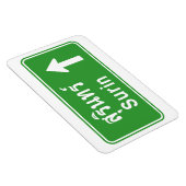 Surin Ahead ⚠ Thai Highway Traffic ⚠ Magnet (Rechte Seite)