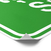 Surin Ahead ⚠ Thai Highway Traffic ⚠ Poster (Ecke)