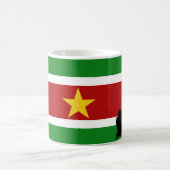 surinaamse vlag + land kaffeetasse (Mittel)