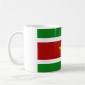 surinaamse vlag + land kaffeetasse (Links)