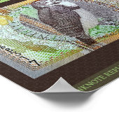 Surinam 25.000 Gulden Banknote Replik 10x8 Foto Poster (Ecke)