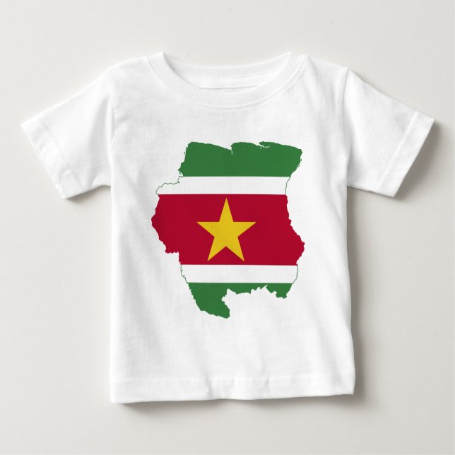 Surinam Baby T-shirt (Vorderseite)