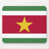 Surinam-Flagge Mousepad (Vorne)
