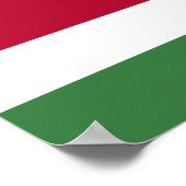 Surinam-Flagge Poster (Ecke)