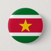 Surinam-Flaggen-Knopf Button (Vorderseite)
