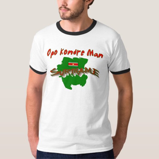 Surinam-Land T-Shirt (Vorderseite)