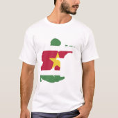 Surinam-Siegel T-Shirt (Vorderseite)