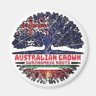 Surinam Surinamese Australian Australia Treots Magnet
