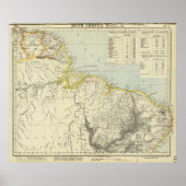 Surinam und Brasilien Poster (Vorne)