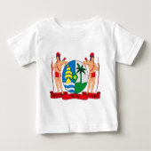 Surinam-Wappen Baby T-shirt (Vorderseite)