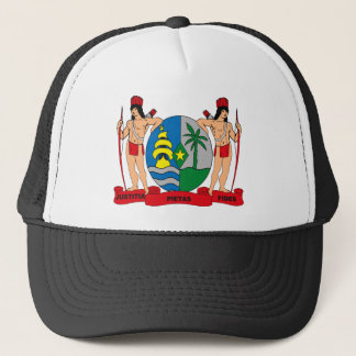 Surinam-Wappen Hut Truckerkappe