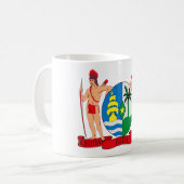 Surinam-Wappen Kaffeetasse (Vorderseite Links)