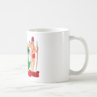 Surinam-Wappen Kaffeetasse