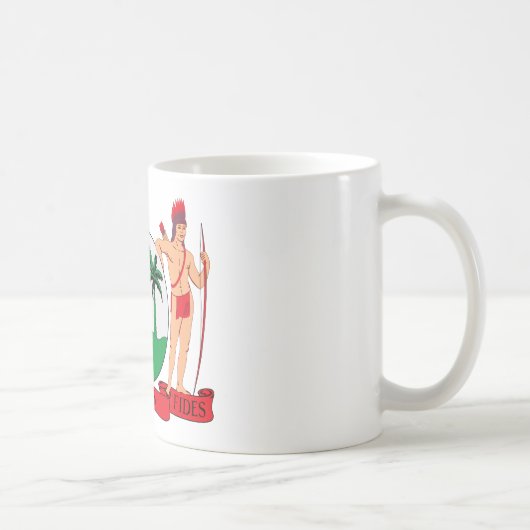 Surinam-Wappen Kaffeetasse (Rechts)