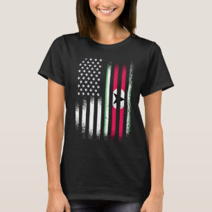 Suriname American Patriot Ground Land USA Flaggen T-Shirt