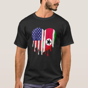 Suriname American Patriot Grown Country Melting He T-Shirt
