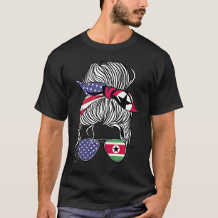 Suriname Amerikanischer Patriot Stolz Gewachsene F T-Shirt