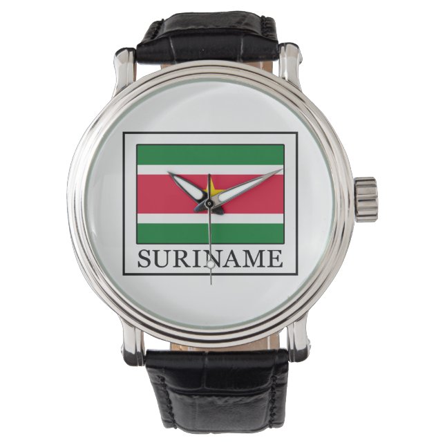 Suriname Armbanduhr (Vorderseite)