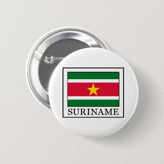 Suriname Button (Vorne & Hinten)