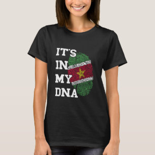 Suriname-Fahne ist in meiner DNA Thumbmark Surinam T-Shirt