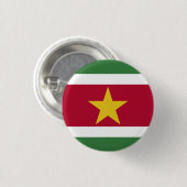 Suriname-Flag Button (Vorne & Hinten)