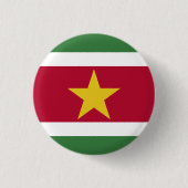 Suriname-Flag Button (Vorderseite)