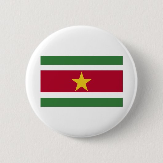Suriname-Flag Button (Vorderseite)