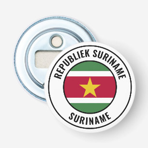 Suriname Flag Gorgeous Patriotic Flasche Opener Flaschenöffner