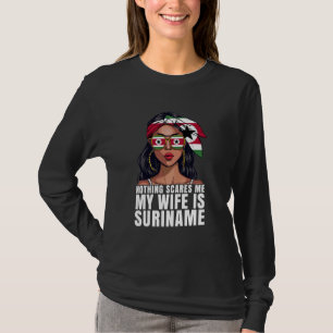 Suriname Flag Hochzeit Jubiläum Verlobung Surin T-Shirt