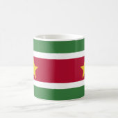Suriname Flag Keramik Kaffee Tasse (Mittel)