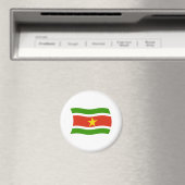 Suriname Flag Magnet (In Situ (Geschirrspüler))