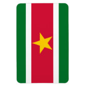Suriname-Flag Magnet (Vertikal)