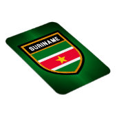 Suriname-Flag Magnet (Rechte Seite)