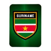 Suriname-Flag Magnet (Vertikal)