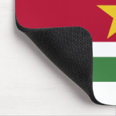 Suriname-Flag Mousepad (Ecke)